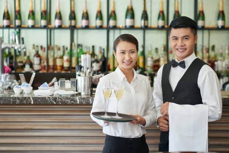 Restaurant waiters